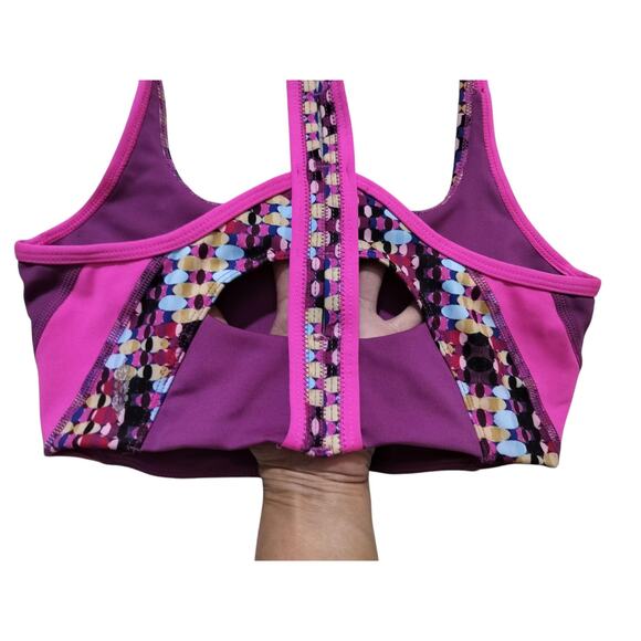 Free People womens run remix purple sports bra size XS - Picture 7 of 10